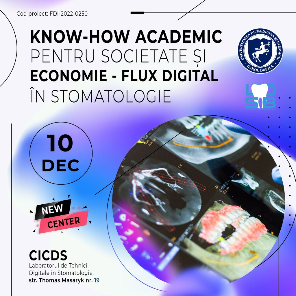 workshop 𝐊𝐧𝐨𝐰-𝐡𝐨𝐰 𝐚𝐜𝐚𝐝𝐞𝐦𝐢𝐜 𝐩𝐞𝐧𝐭𝐫𝐮 𝐬𝐨𝐜𝐢𝐞𝐭𝐚𝐭𝐞 𝐬̦𝐢 𝐞𝐜𝐨𝐧𝐨𝐦𝐢𝐞 - 𝐟𝐥𝐮𝐱 𝐝𝐢𝐠𝐢𝐭𝐚𝐥 𝐢̂𝐧 𝐒𝐭𝐨𝐦𝐚𝐭𝐨𝐥𝐨𝐠𝐢𝐞